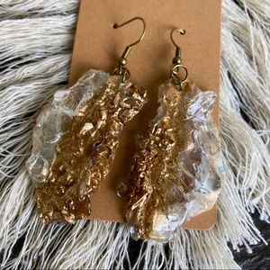 Epoxy resin earrings J Cruz FREE when buying $70+